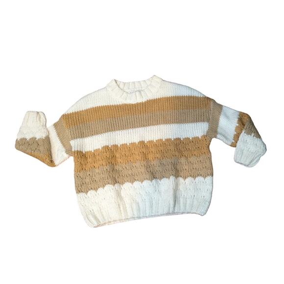 Staccato Chestnut color block sweater Size S - Picture 3 of 10